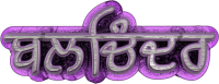 Gurmukhi name Balchinder