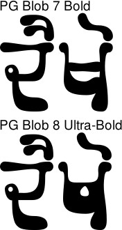 PG Blob font gurmukhi free download
