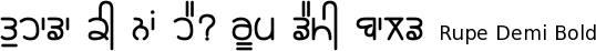 Gurmukhi font Rupe free download